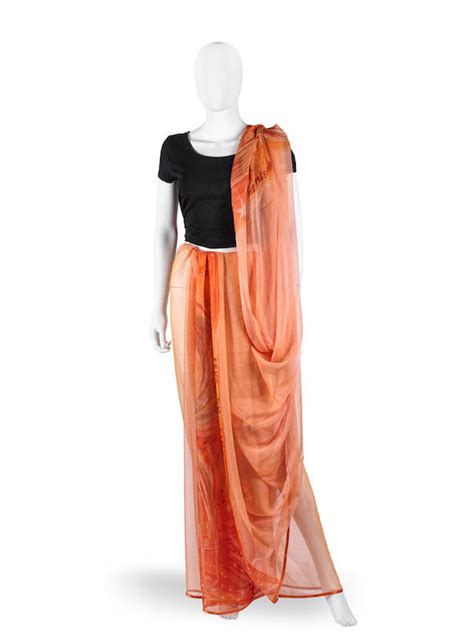 hermes limited edition sari